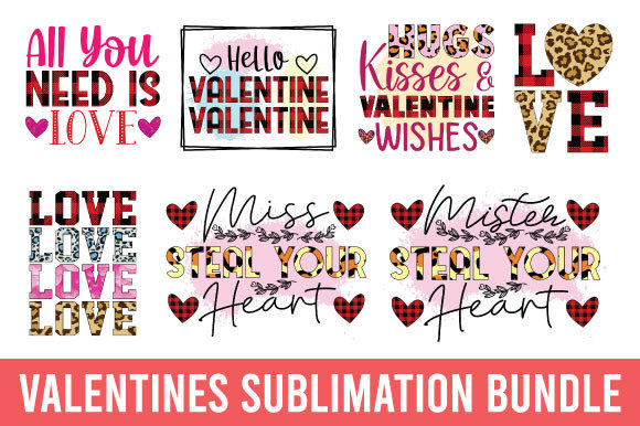 Download Valentines Quotes Sublimation Bundle - Valentines quotes sublimation Collection